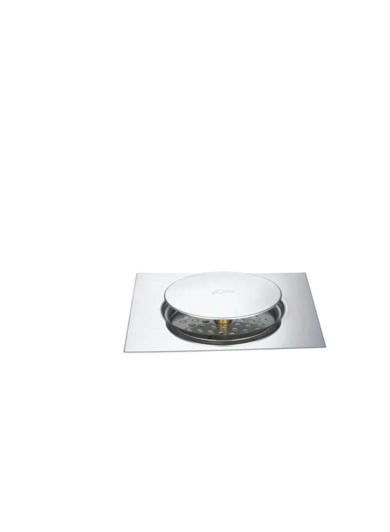 Milano Floor Drain Push Type-15X15Cm-SS304