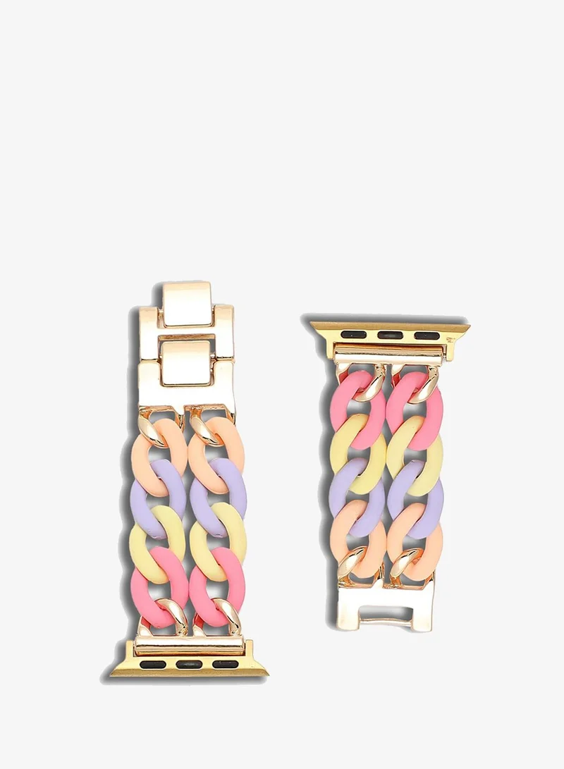 Haute Sauce  Chain Link Watch Band for Women | Best Price UAE