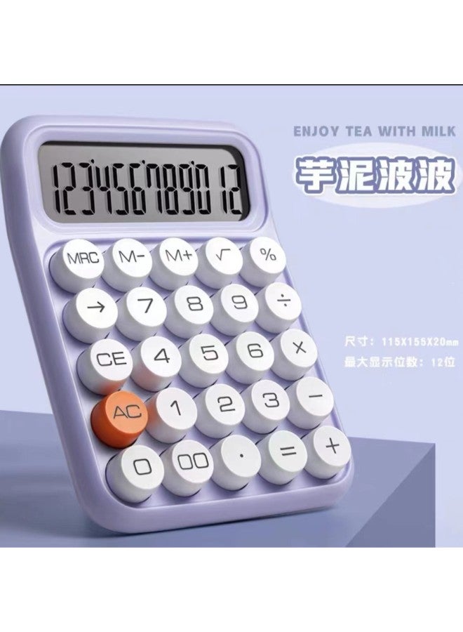 Rz-817b New 12-digit Keyboard Student Office Financial Accounting Calculator