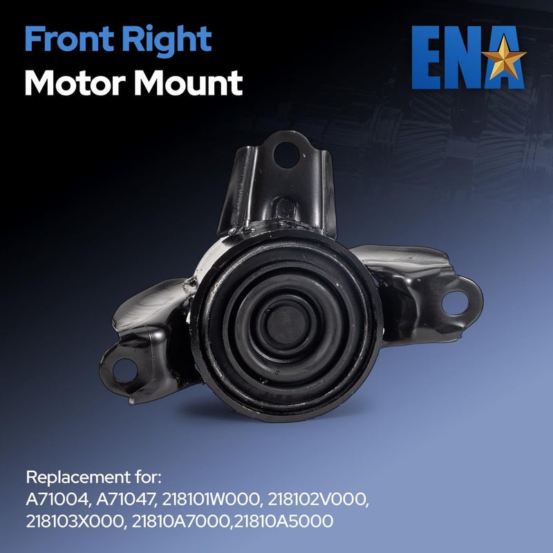 ENA Engine Motor and Trans Mount Set of 3 for Hyundai Kia Accent Elantra 2011-2017 - Image 5