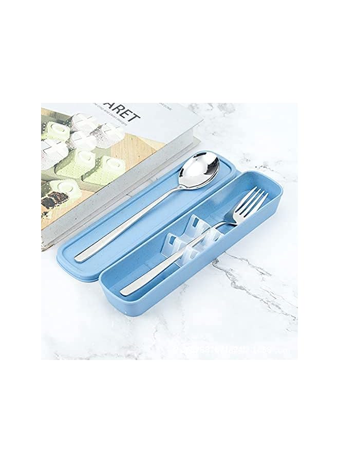 Raxoom Steel Flatware Set Food Chopsticks Fork Spoon Cutlery Set Dessert Spoon Dinnerware Set With Box - Image 3