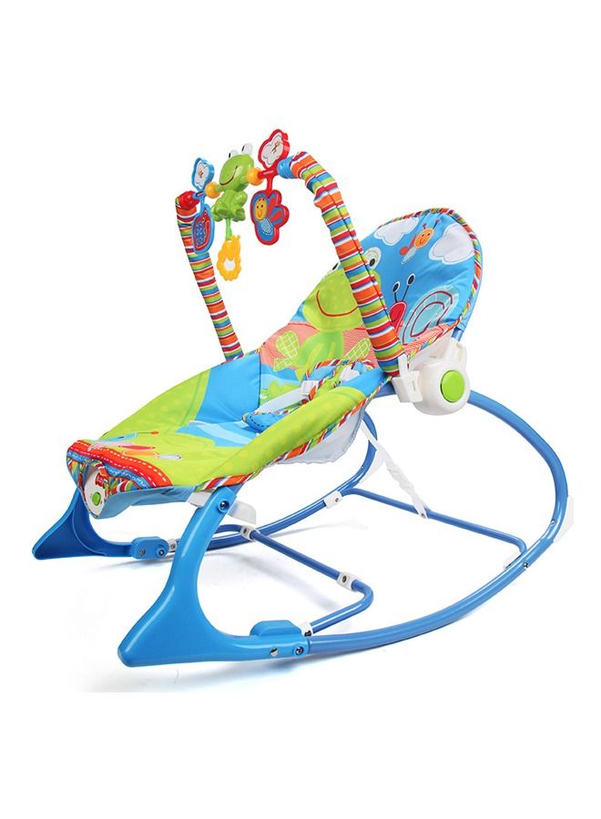JSAITOYS Foldable Baby Rocking Chair With Music Vibration And Hanging Toys - Image 4