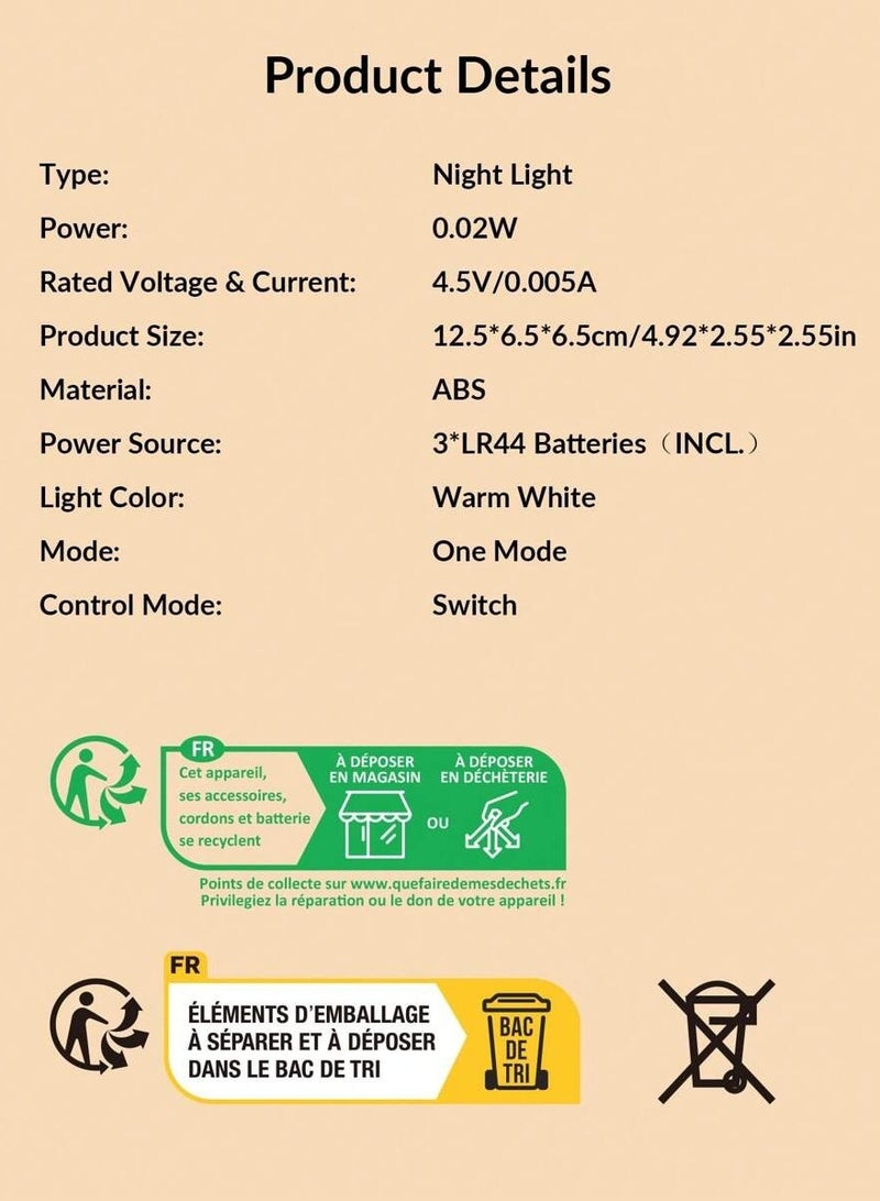 فانوس زينة رمضان مع شمعة ضوئية 1 قطعة - Image 4