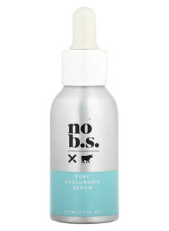 NO BS Beauty Pure Hyaluronic Serum 1 fl oz (30 ml) 