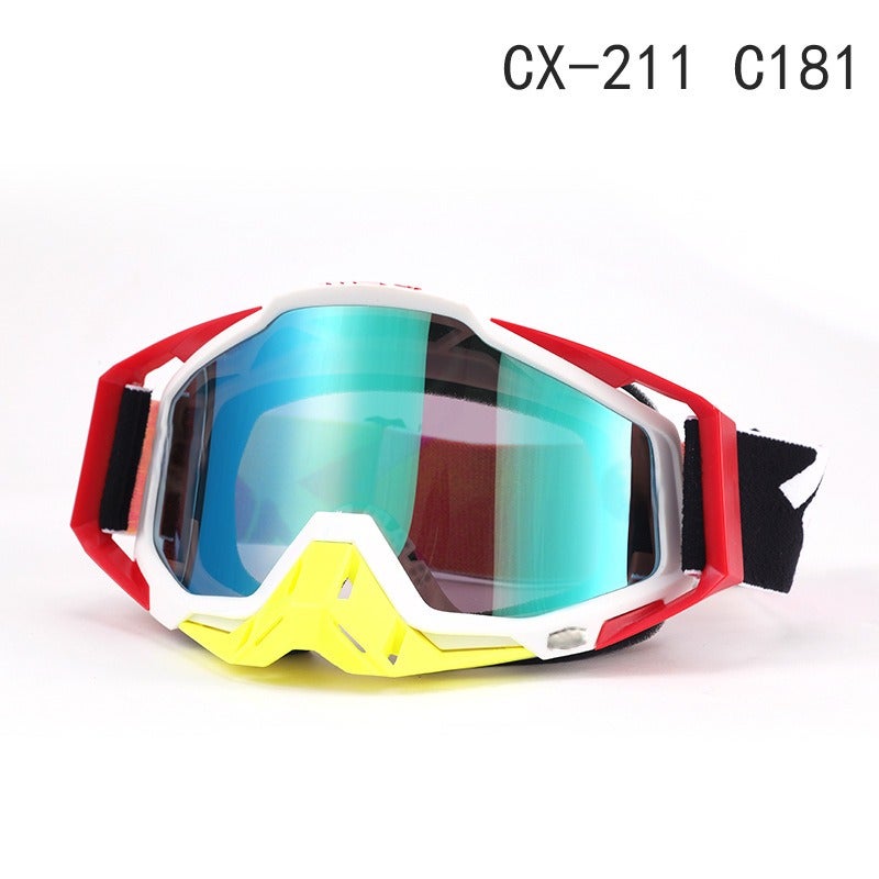 1nn u/n Cross-Border Motorcycle Goggles Ski Goggles 100% UV Protection Off-Road Windproof Glasses for Cycling and Downhill Riding - Image 1