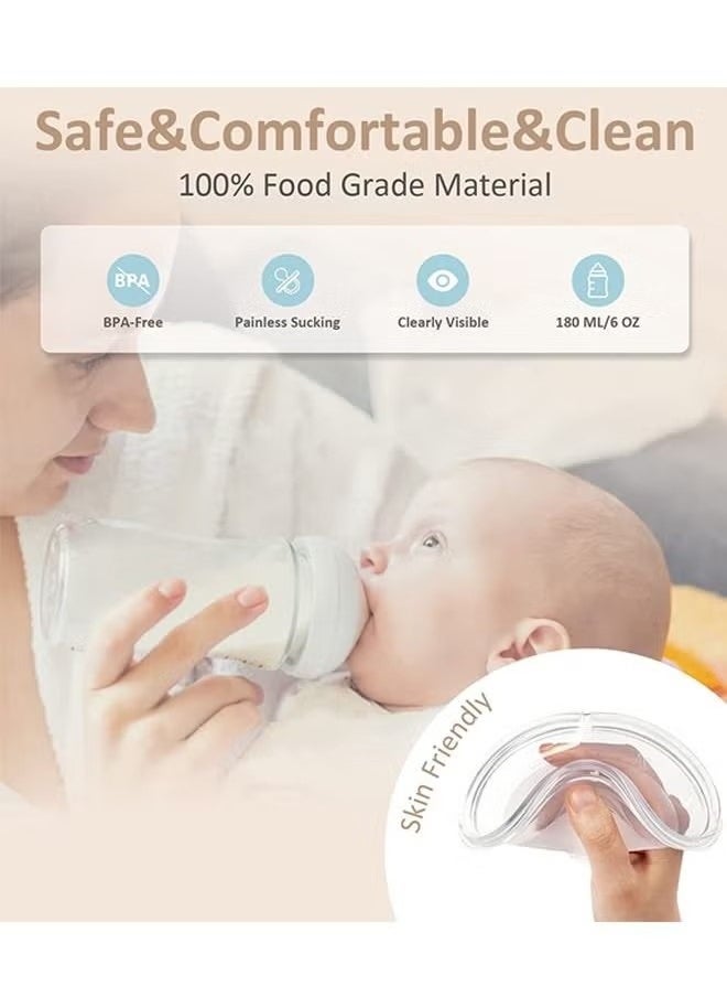 Beauenty Wearable Breast Pump Hand Free Portable Electric Breastfeeding Pump S12 Wireless Breast Milk Pump with LCD Display 2 Modes 9 Levels 24mm  - Image 4