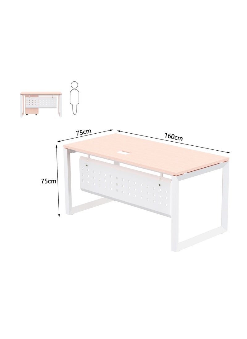 Mahmayi - Mahmayi Vorm 136-16 oak Modern Workstation without Drawer - Image 1