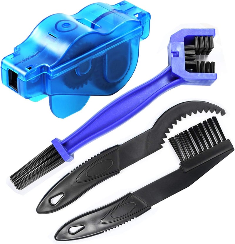 Alainny 4-Piece Bike Chain Cleaner and Brush Kit for Mountain, Road, and BMX Bikes - Image 1