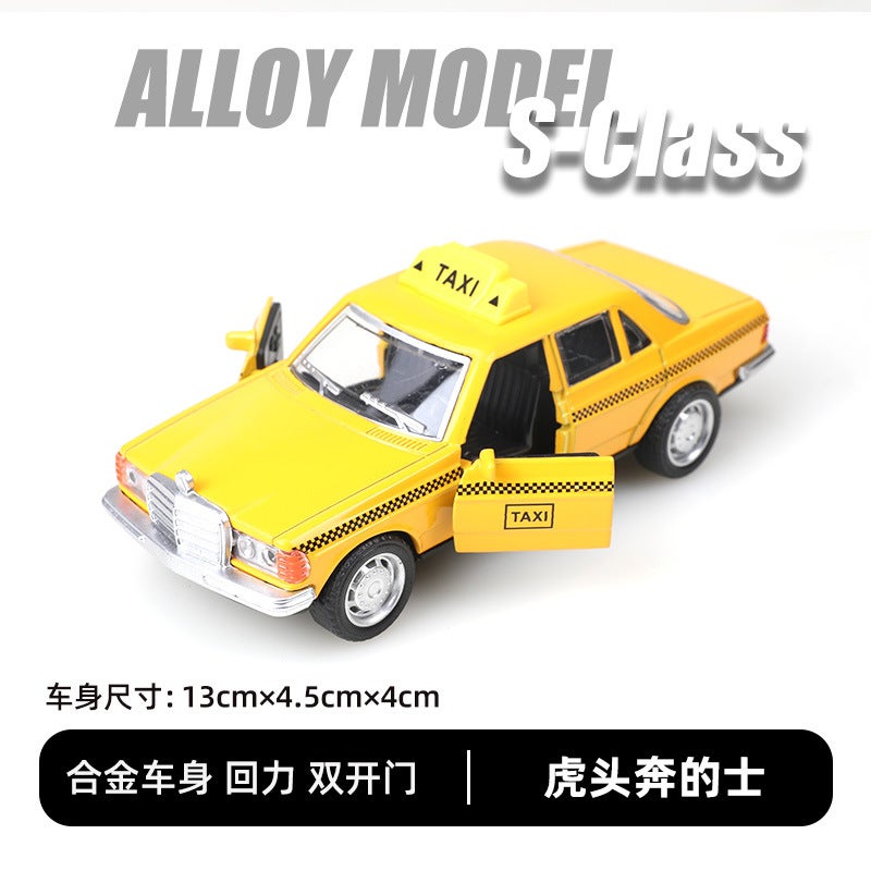 1:36 Scale Diecast Car Models for KidsTiger head running taxi [bubble bag]] Tiger head running taxi [bubble bag]] 