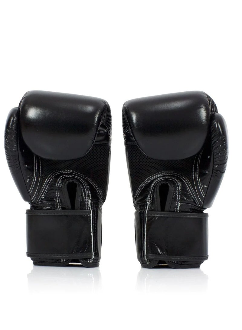 Fairtex BGV1 Universal Breathable Boxing Gloves – Black - Image 3