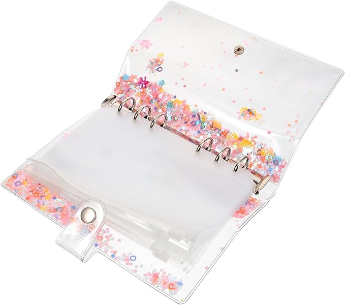 Pink Doll Clothes Organizer Binder Book Storage Bag For Bjd Babydoll Dresses - Image 1