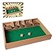 GOTHINK Shut The Box Table Math Game with 12 Inch Wooden Board for Adults Kids 12 Spots Dice Game with 2 Player Games Includes 2 Dice Ideal for Game Night Travel Classroom Ages 6 - Image 2