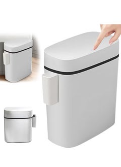 14L Plastic Trash Can Garbage Waste Baskets Bin with Press Top Lid and Storage for Home Kitchen Office - pzsku/Z95E909B9821E95C53574Z/45/_/1732348097/9d4d14eb-d5c5-4a86-9f5d-48c395870ca8