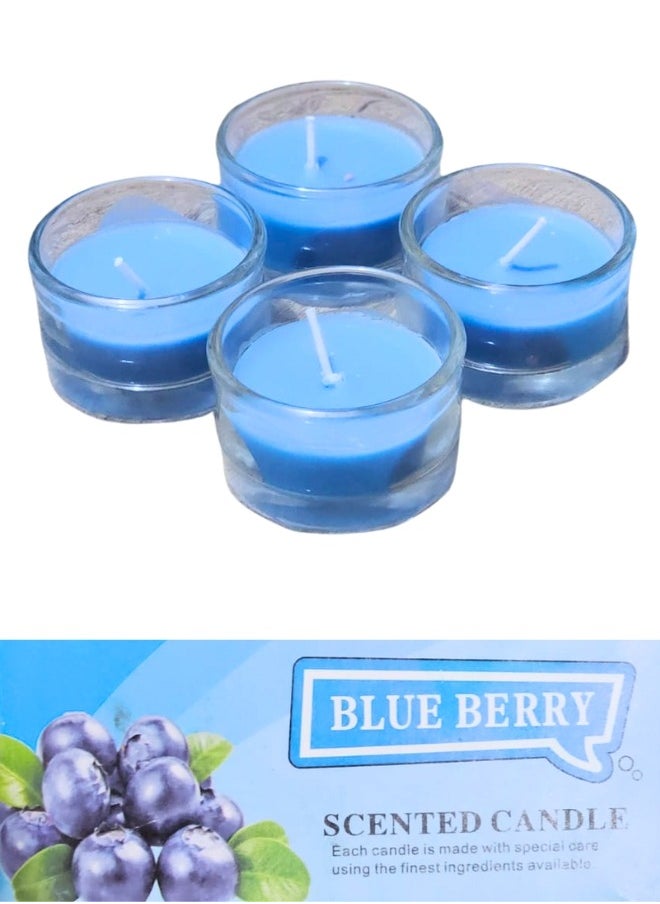 ماركة غير محددة شمعة توت بري معطرة - 4 قطع  - Image 1