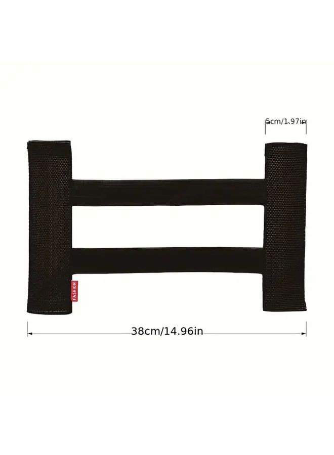 Car Trunk Storage Box Large Size Black Universal Fixing Belt Interior Organizer - Image 4