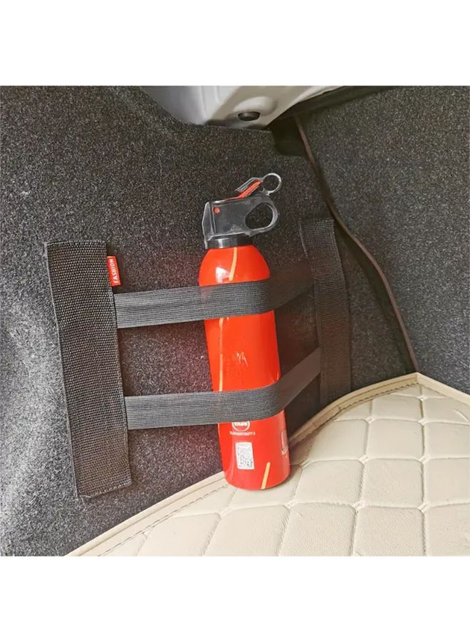 Car Trunk Storage Box Large Size Black Universal Fixing Belt Interior Organizer - Image 1