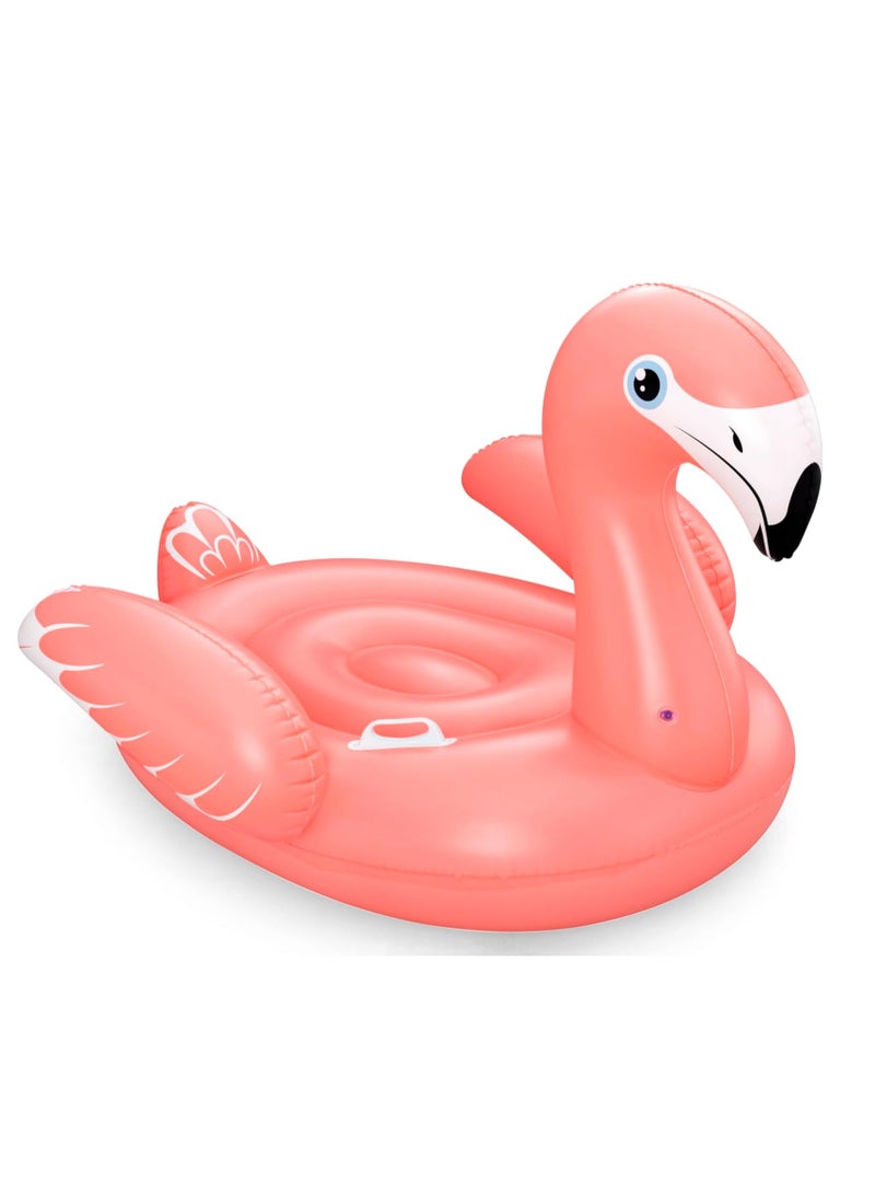 Bestway Rider Flamenco 168X120cm, Outdoor & Indoor Relaxation & Play, Pool Ride-On Floats, Vivid Bright Graphics, Heavy-duty Handles, Water Play, Easy to Inflate & Deflate - Image 4