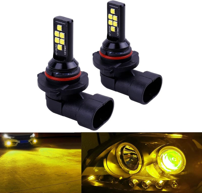 SOCAL-LED LIGHTING مصباح ضباب LED SOCAL-LED 2x 9006 (HB4) أصفر - Image 1
