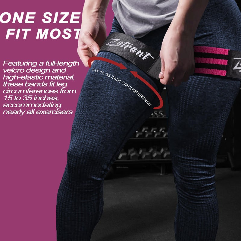 Zytrant BFR Occlusion Bands for Women Legs Glutes Hip Building, Comfortable Elastic Booty Bands for Blood Flow Training Workouts Fast to Lift Your Butt,Squat,Thigh,Fitness - Image 4