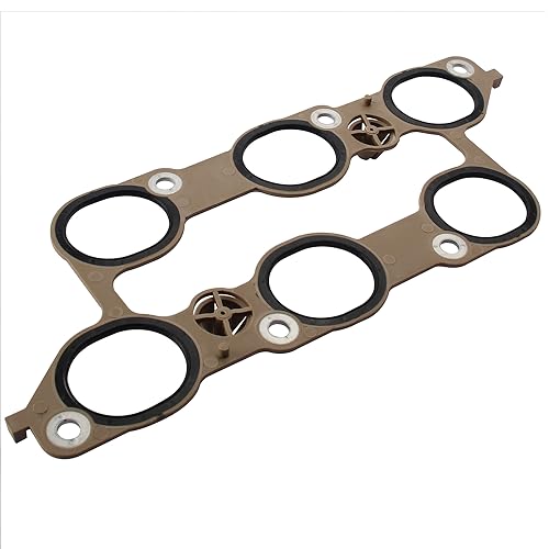 Wollvon Lower Upper Intake Manifold Gasket Set MS972401 MS19932 Compatible with Chevy Camaro Caprice Colorado Equinox Impala Traverse 36L ATS CTS SRX XTS GMC Acadia Buick Enclave 36L - Image 3