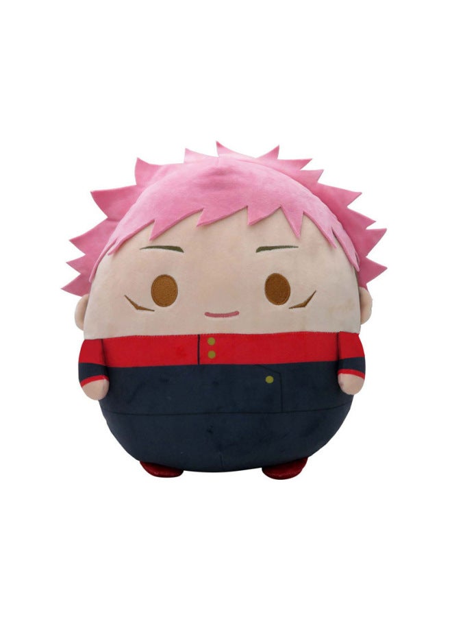 Spell Back To War Plush Doll Polygonum Stick You Ren Fu Hei Hui Five Enlightenment Dogs Roll Spine Seven Sea Jianren Doll-Specification:Gojo Satoru-Color:30cm