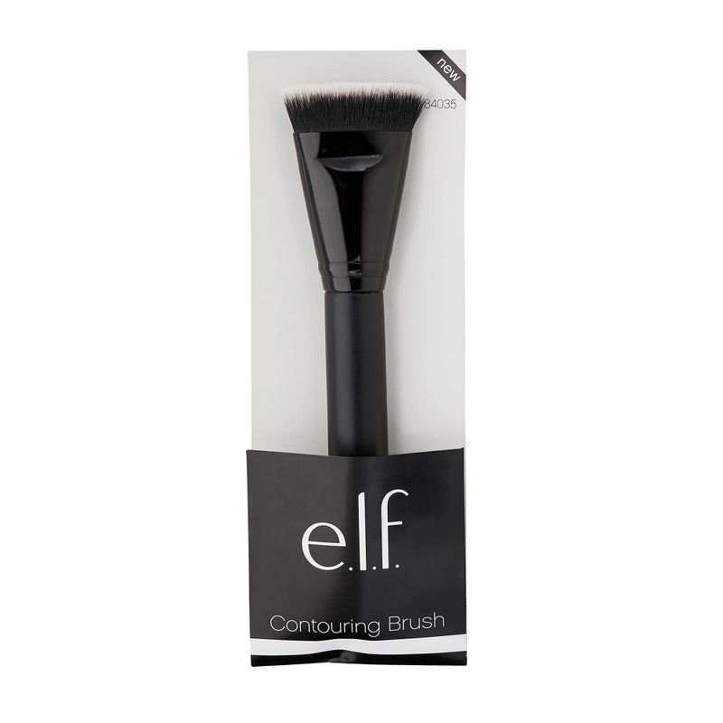 elf e.l.f. Contouring Brush, Makeup Brush For Creating Flawless Dimension & Sculpting, Use With Bronzer, Powder, Liquids & Creams, Vegan & Cruelty-Free - Image 4