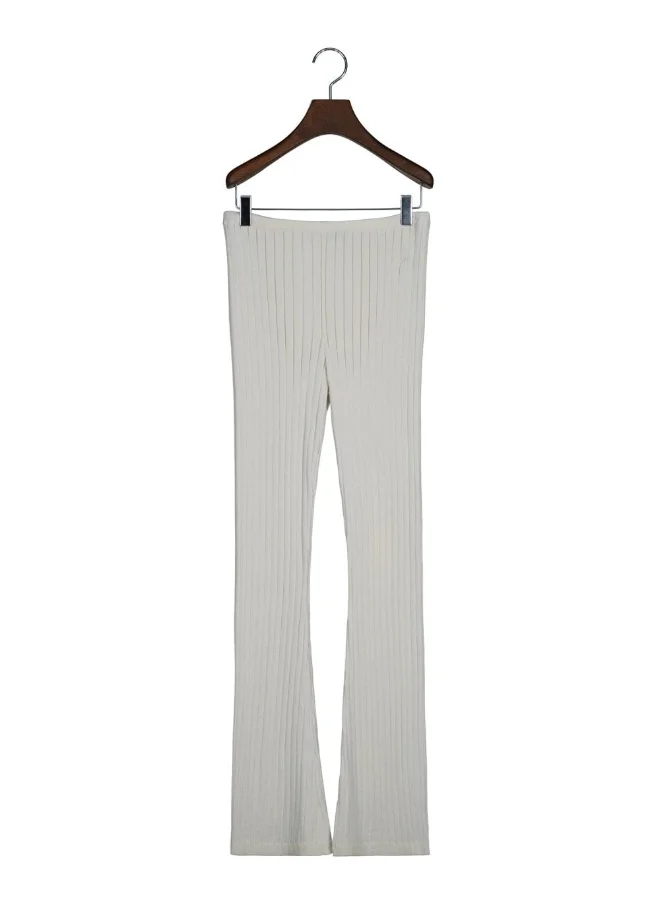 غانت Gant Teen Girls Ribbed Wide Leg Pants