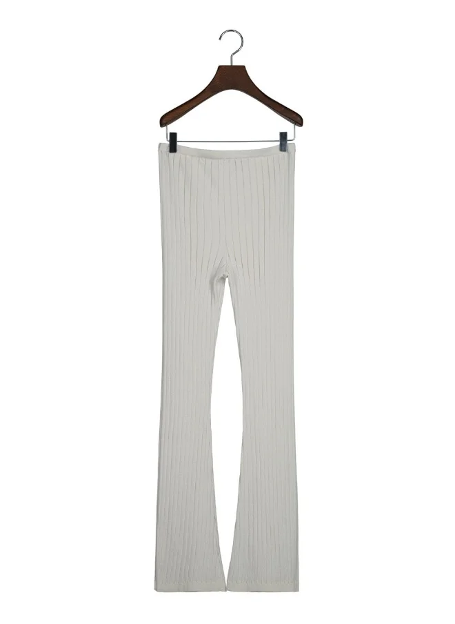 GANT Gant Teen Girls Ribbed Wide Leg Pants