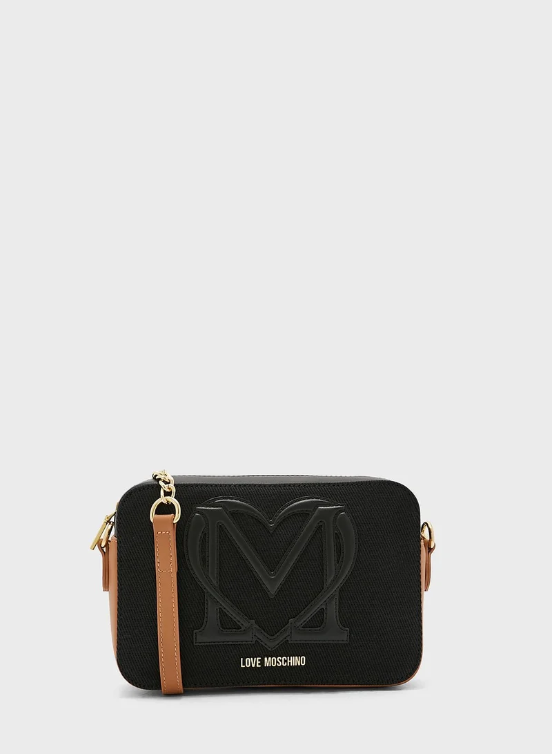 Love Moschino Logo Detail Crossbody Bag