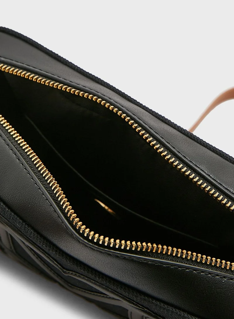 Love Moschino Logo Detail Crossbody Bag