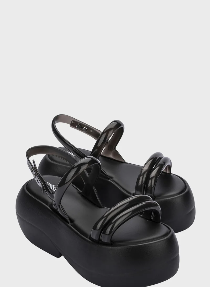 melissa Ankle Strap Wedge Sandals