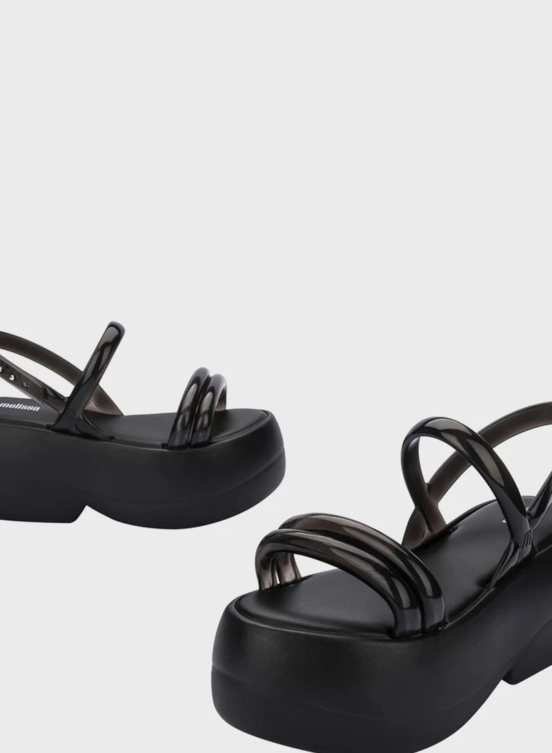 melissa Ankle Strap Wedge Sandals