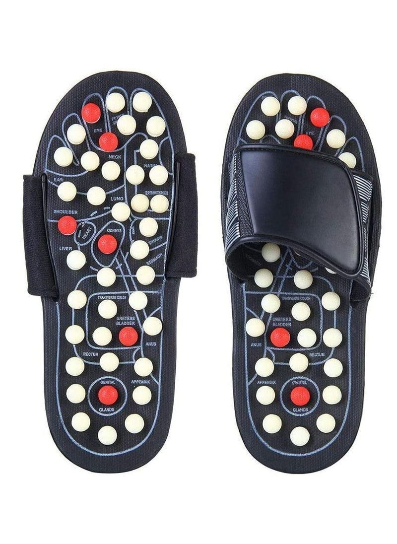 إلترازون Massage Slippers for Men & Women || Foot Massager Sandals with Acupressure Points for Foot Arch Pain Relief – Therapeutic Reflexology Shoes for Relaxation, Wellness & Stress Relief – Comfortable & Supportive Design for All-Day Wear - Image 2