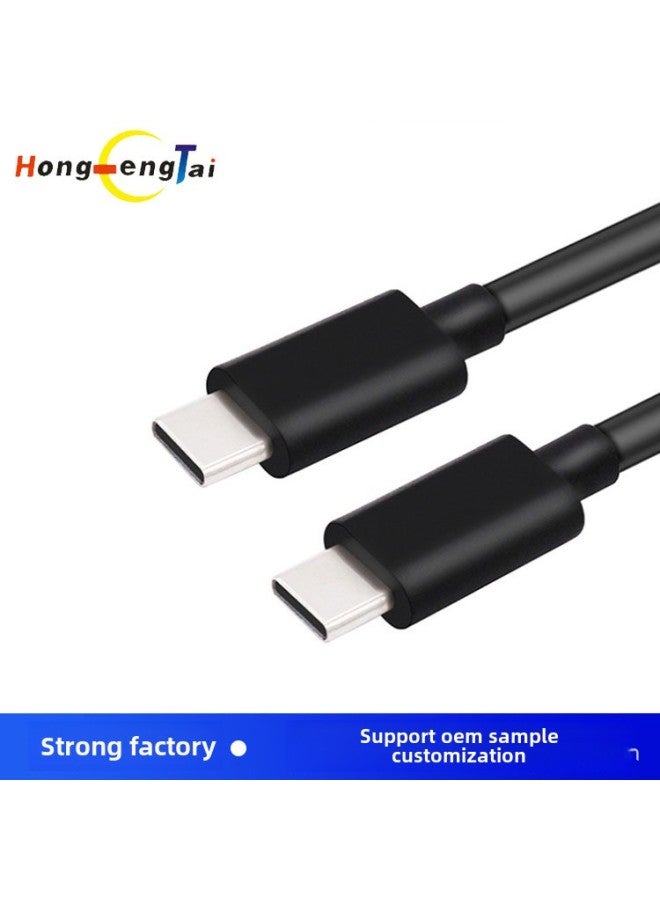 USB3.0 Data Line Version 3.0 USB-C Charging Line Type-C To 3.0Type-C High Speed Transmission Line-Color:Black  - Image 3