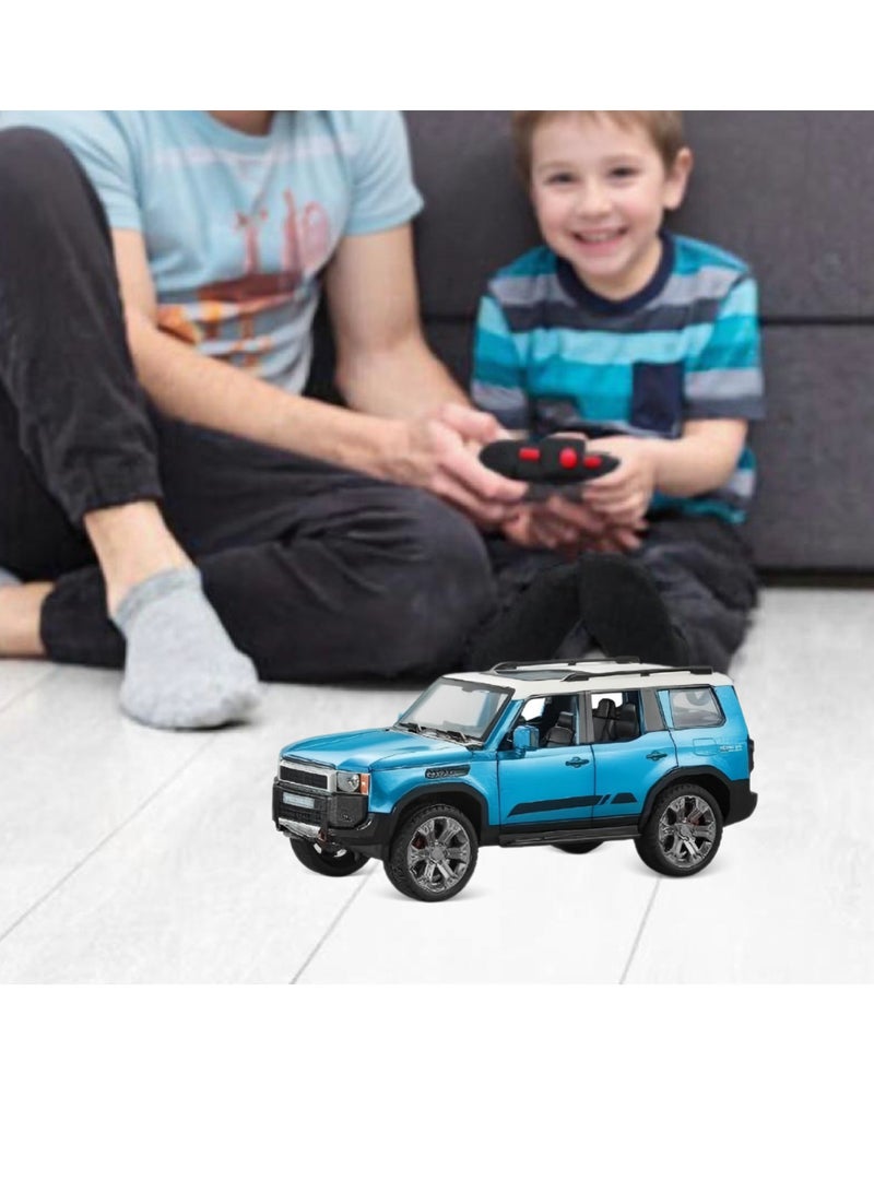 Funsterz 1:22 RC Toyota Prado – Spray Mist Alloy Body Remote Control Car with LED Lights, Rechargeable Battery, Full-Function Driving – Realistic Die-Cast Off-Road Model - Image 3