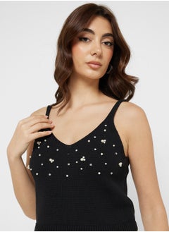 ONLY Onlcolette Life Sl Bling Top Knt  - Image 3