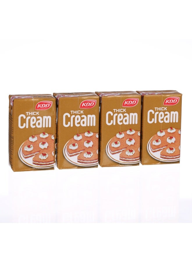 Kdd Thick Cream 125ml x4