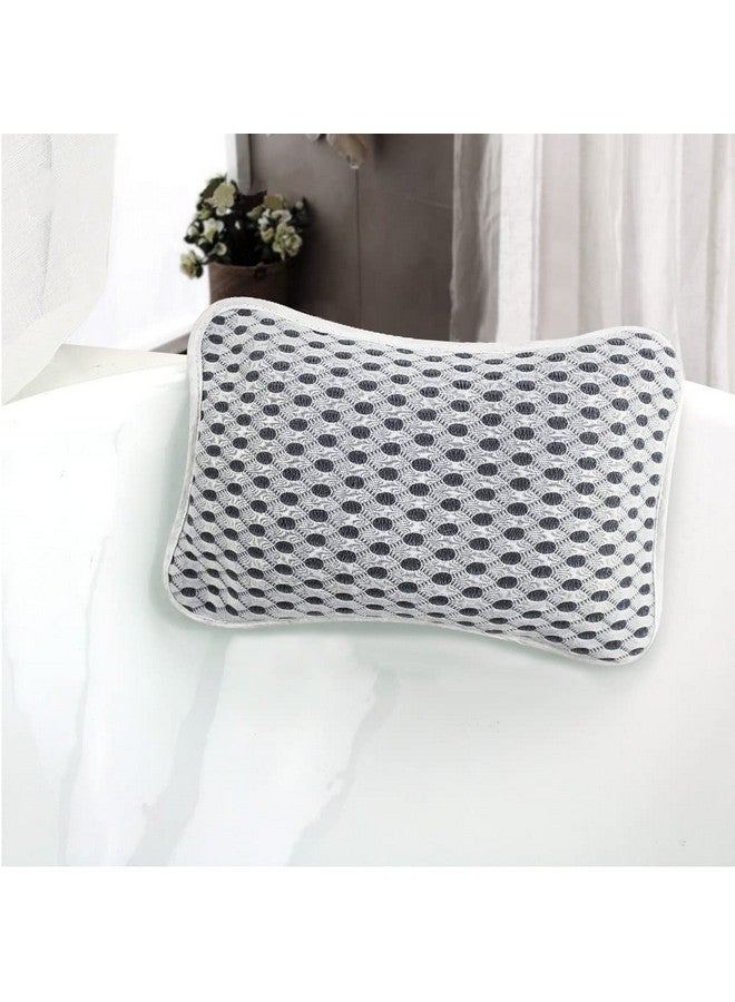 Conbella Luxury Bath Pillows for Tub, Slip Resistant Waterproof Bath Pillows for Tub Neck and Back Support with 2 Strong Suction Cups, Relaxing Spa Essentials - Image 1
