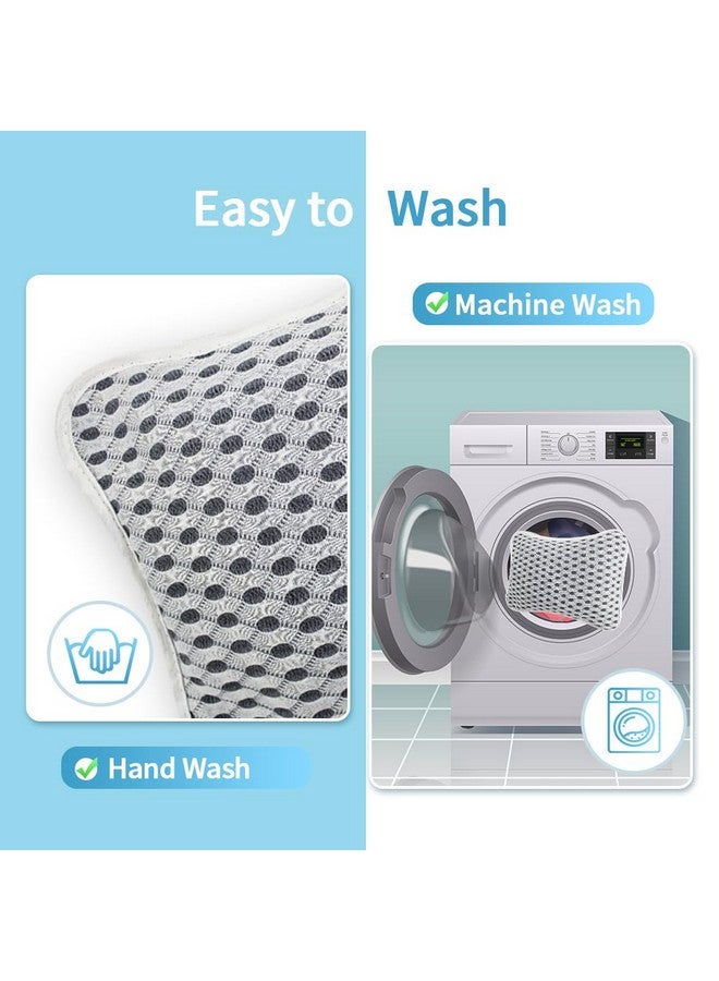 Conbella Luxury Bath Pillows for Tub, Slip Resistant Waterproof Bath Pillows for Tub Neck and Back Support with 2 Strong Suction Cups, Relaxing Spa Essentials - Image 5