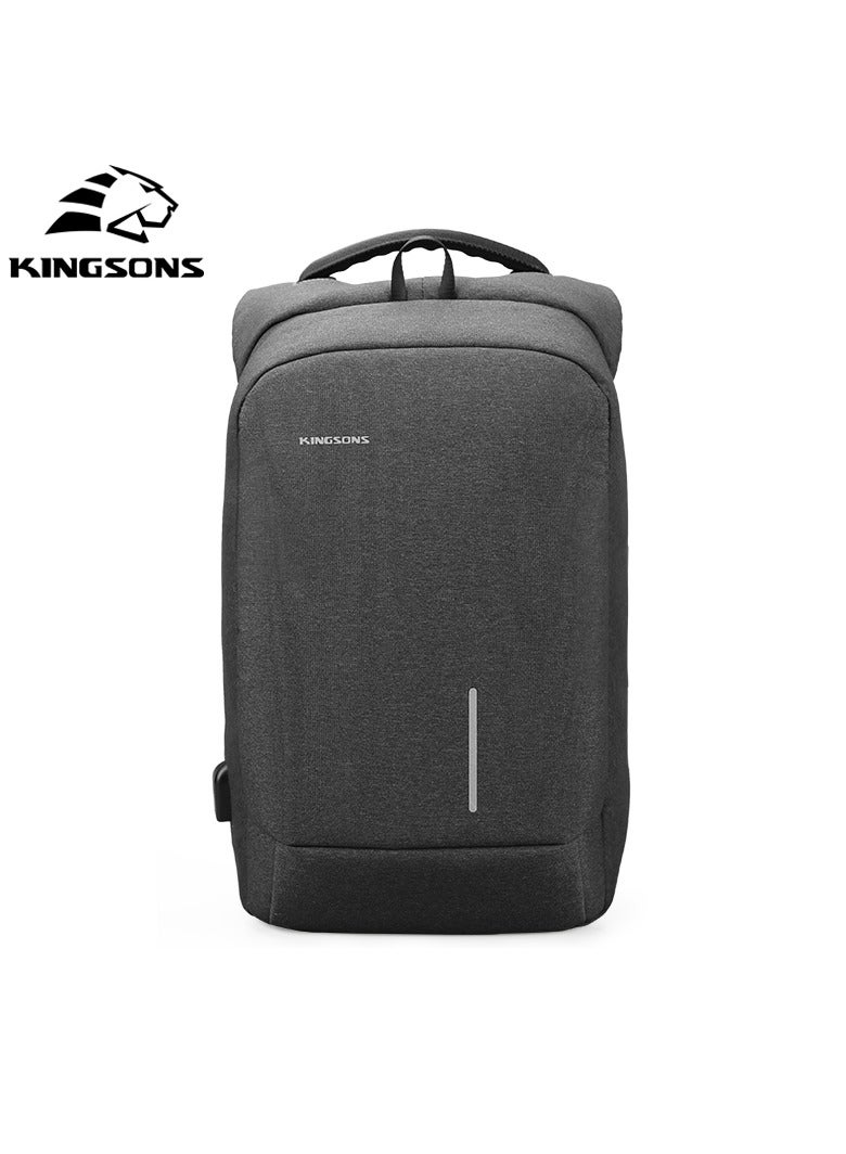 كينغسونز حقيبة ظهر KINGSONS KS-3149 للاب توب للطلاب الجامعيين مضادة للسرقة ومنفذ USB مقاس 15.6 بوصة - Image 1