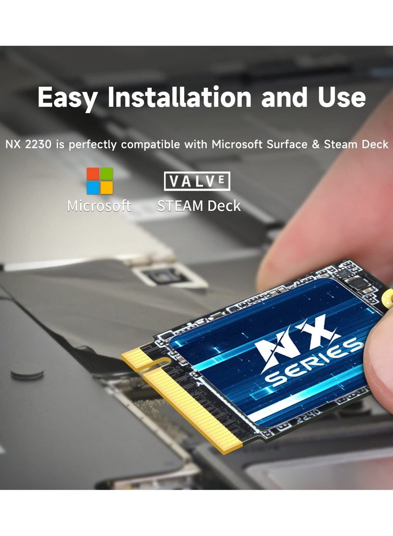 KingSpec NX Series 1TB M.2 NVMe PCIe Gen3x4 SSD – High-Speed Internal Solid State Drive with 3D NAND, Up to 3500MB/s Read & 2500MB/s Write for Laptop & Desktop PC - Image 4