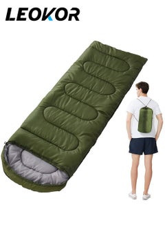 LEOKOR Sleeping Bag - Lightweight and Waterproof Camping Sleeping Bag,for Adults and Kids with Compression Sack,Backpacking Sleeping Bag for Outdoor Camping,Hiking and Traveling  - Image 1