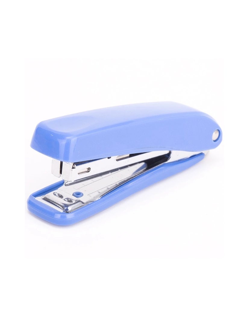 Deli دباسة مكتبية مع عبوة من الدبابيس سعة تثبيت 15 ورقة - Image 2