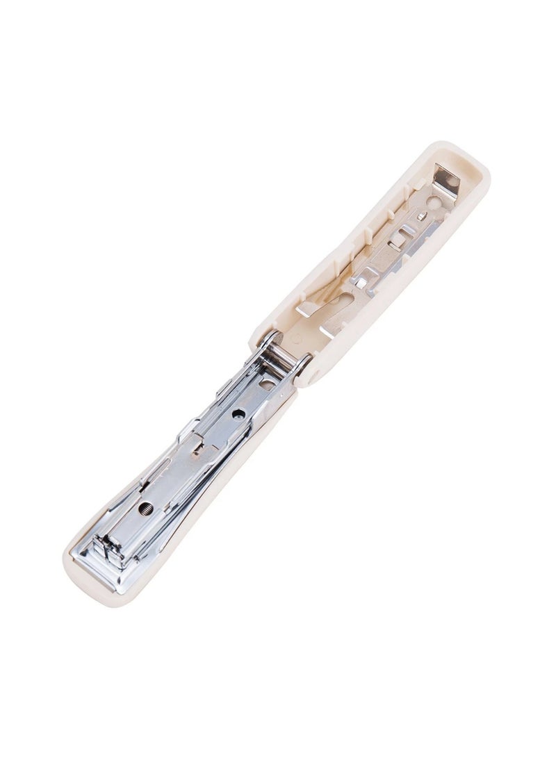 Deli دباسة مكتبية مع عبوة من الدبابيس سعة تثبيت 15 ورقة - Image 3