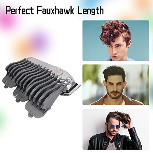 CR8GR8 Hair Clipper Guards, 3 Count - Includes NO.10, NO.12, NO.16 - Fits Most Wahl Clippers, 1.5 inch & 1.25 inch & 2 inch, Gray - Image 3