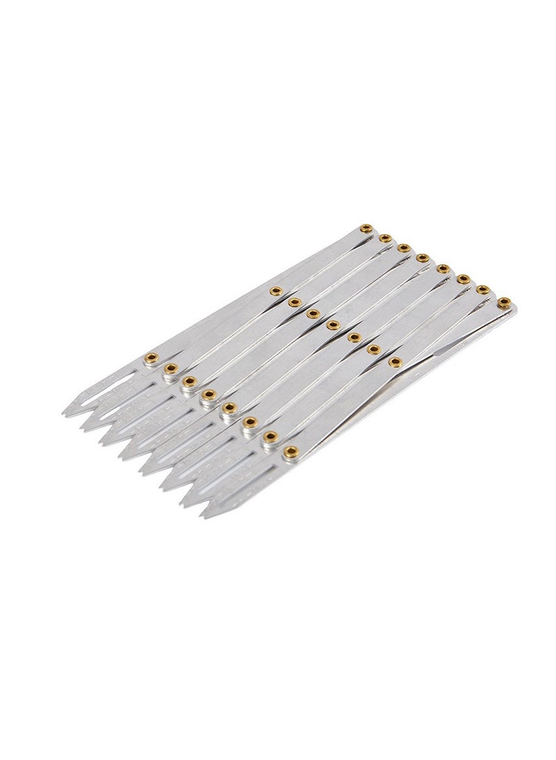 general Expanding sewing gauge sewing accessories isometric ruler equal division ruler button positioning ruler retractable ruler - Image 2