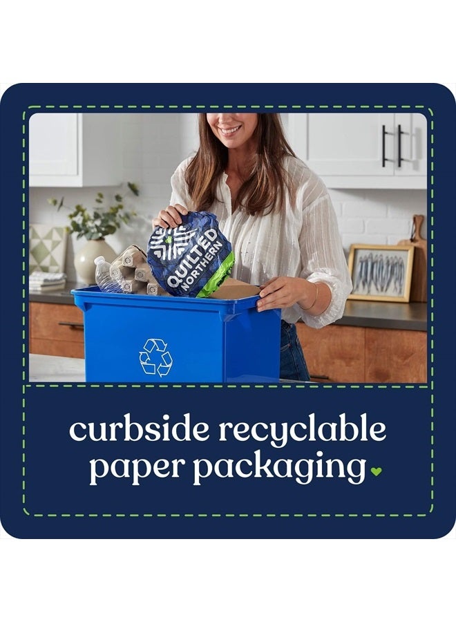 Quilted Northern Ultra Soft & Strong Toilet Paper, 18 Mega Rolls = 72 Regular Rolls, 5X Stronger*, Premium Soft Toilet Tissue with Recyclable Paper Packaging - Image 2