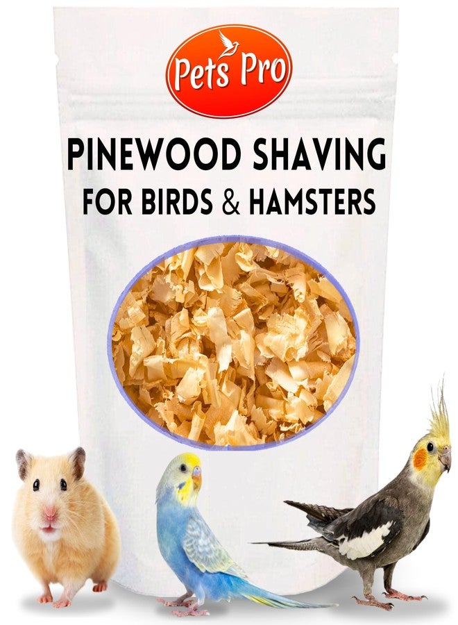 Pets Pro شركة بيتس برو، نشارة خشب الصنوبر الخالية من الغبار، فراش للهامستر والطيور والشنشيلات وخنازير غينيا والفئران والأرانب والزواحف والحيوانات الصغيرة | مواد تعشيش مريحة للطيور - عبوة من (1) - Image 1