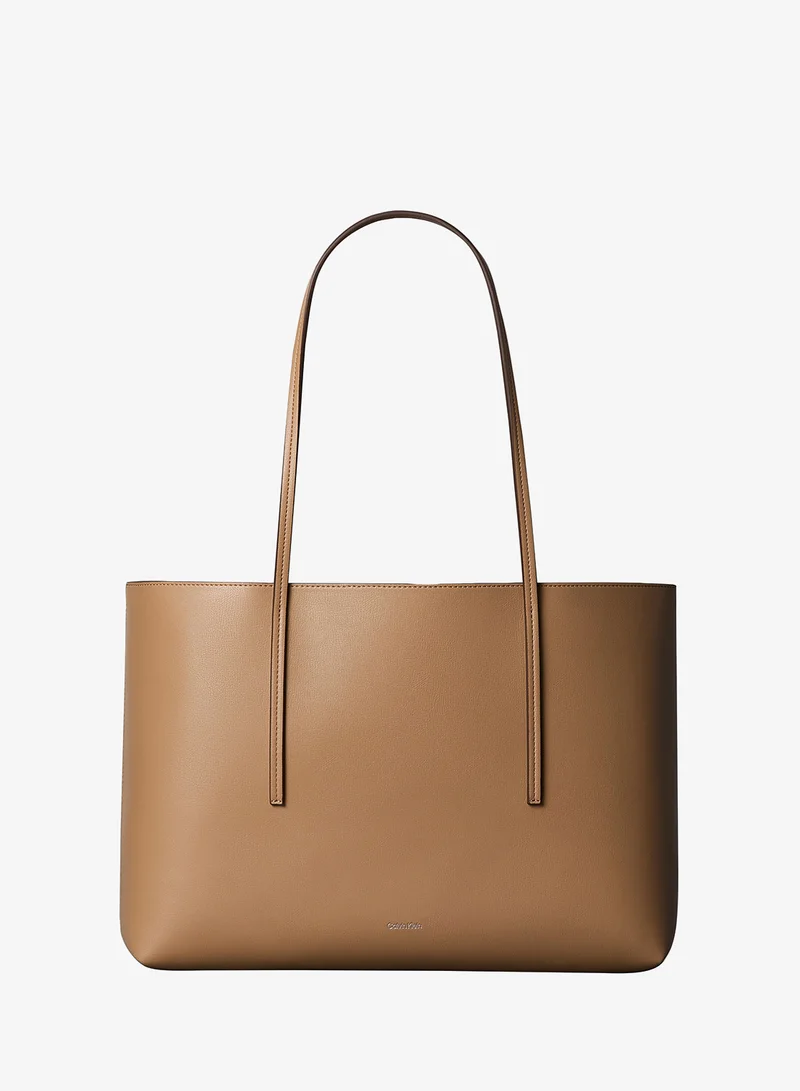 Foil Logo Tote Bag With Pouch