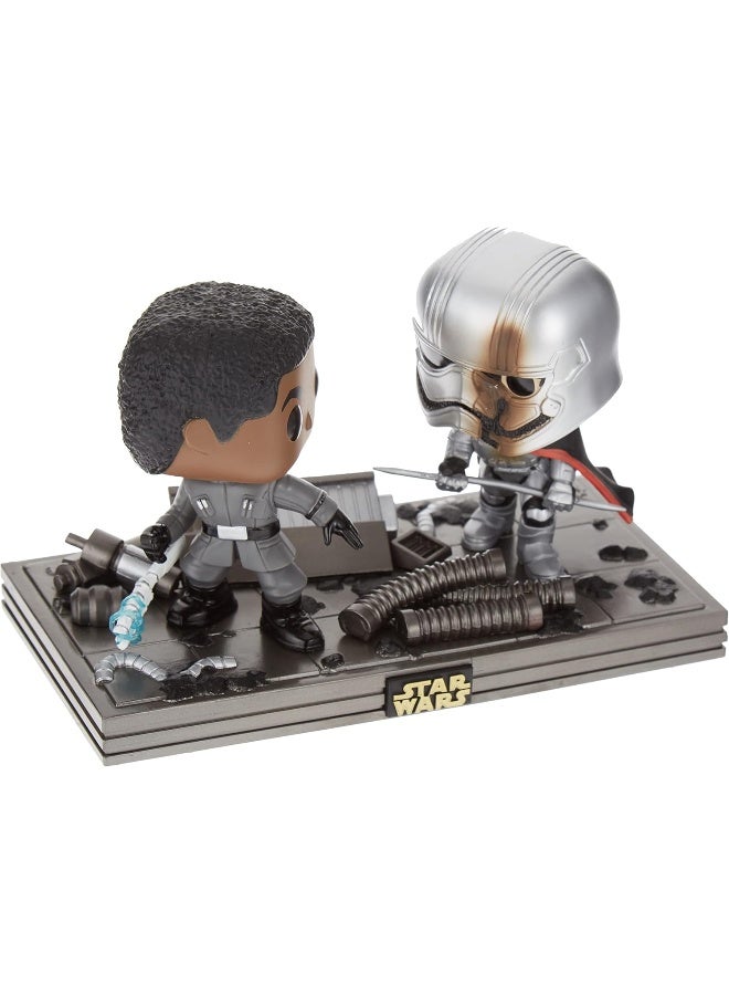 Funko Pop! Bobble 2-Pack: Star Wars: Movie Moments: the Last Jedi Duel - Finn - Collectable Vinyl Figure - Gift Idea - Official Merchandise - Toys for Kids & Adults - Movies Fans - Image 1